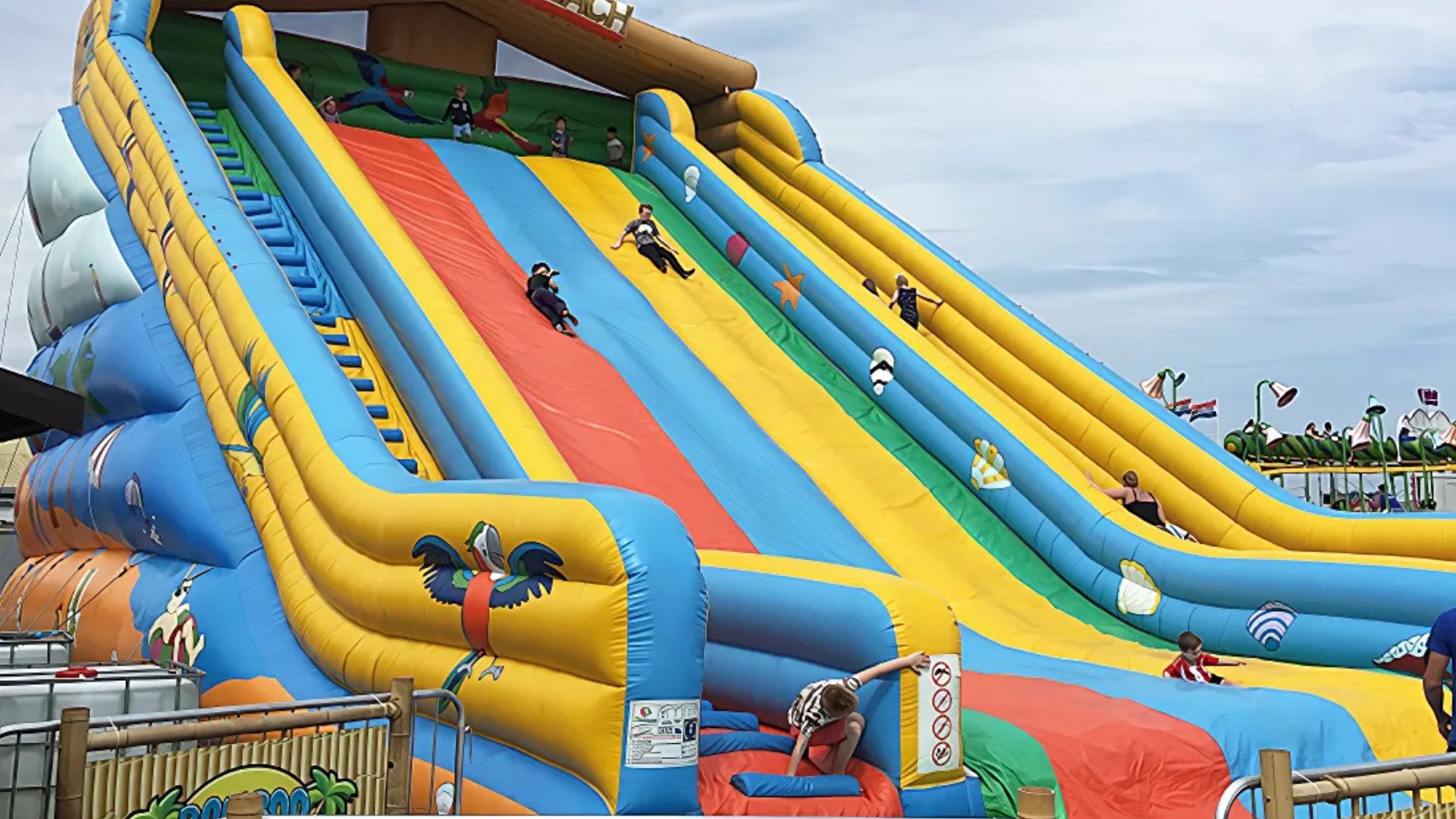 Inflatable Slide - Ocean Beach South Shields